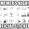 【お知らせ】Memer’s High!公式LINEスタンプが発売しました！